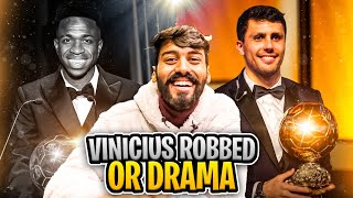 BIGGEST CHAOS IN BALLON DOR 2024  VINICIUS ROBBED OR DRAMA AS RODRI WON [upl. by Coppola]