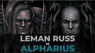 ALPHARIUS ATTACKS LEMAN RUSS [upl. by Nwahshar]