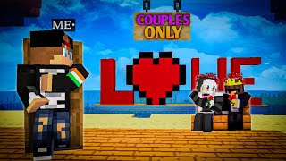 I Secretly Joined Couple ONLY Server In Minecraft [upl. by Uel493]