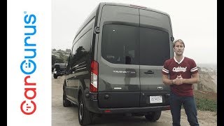 2017 Ford Transit  CarGurus Test Drive Review [upl. by Luamaj]