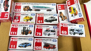 Enjoy Unboxing Your Tomica Mini Car collection  Tomica toys unboxing amp review box full of toys [upl. by Dworman]