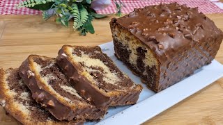 Recette de Cake marbré façon Cyril Lignac Un vrai délice [upl. by Moor]