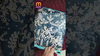 Meesho beautiful suit review with unboxing onlineshopping makeuptutorial makeup treandingshort [upl. by Gagne]