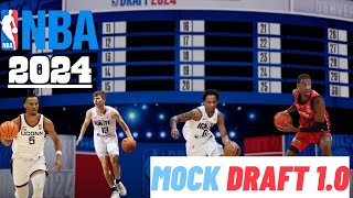 NBA Mock Draft 10 Full First Round [upl. by Renzo]