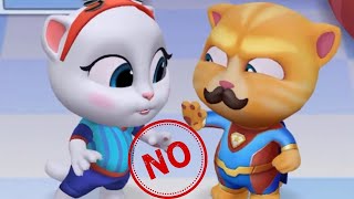 El Gato TOM Y SUS AMIGOS ❤️TOM Y ANGELA❤️ EN TALKING TOM FRIENDS  Directo Catgameplays [upl. by Franek]