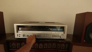 Sansui 8900 ZDB  Vintage Receiver Test [upl. by Ennairek]