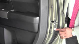 2012  Toyota  Tundra  Child Locks  How To by Toyota City [upl. by Gillette8]