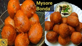 మైసూర్ బోండా 😋👌 Mysore Bonda In Telugu  Mysore Bonda With Palli Chutney  Guntur abhiruchulu [upl. by Rellek]