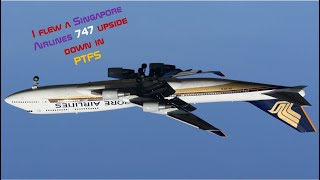 When your Best friend flies the plane PTFS Boeing 747 [upl. by Kera]