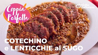 COTECHINO e LENTICCHIE al SUGO la COPPIA PERFETTA di CAPODANNO✨❤️🍾💥 [upl. by Feola]