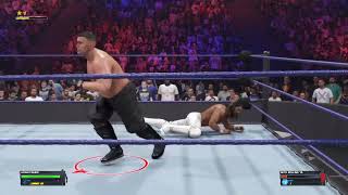 WWE 2k24 Adam Fisher vs Seth Rollins [upl. by Otrebla]