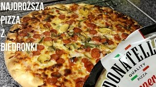 NAJDROŻSZA PIZZA Z MOJEJ BIEDRONKI  Testy jedzenia z marketów 9 [upl. by Faustena850]