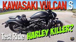 Kawasaki Vulcan S 650 Test Ride amp Review [upl. by Eiramnna410]