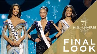 71st MISS UNIVERSE  Top 3 FINAL LOOK  Miss Universe [upl. by Severn803]