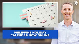 Ep192 The 2023 Philippine Holiday Calendar [upl. by Trela]