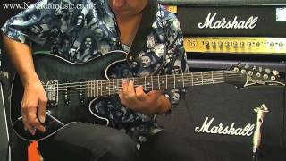 Ibanez SA260QM TGB Guitar Demo  Tony Farinha [upl. by Nehr]