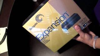 Seagate 1TB external Hard Drive  Unboxing amp Review [upl. by Terencio]