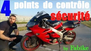 Fabike 4 points sécurité de ta moto [upl. by Sedecram]