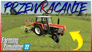 Farming Simulator 22 URSUS C385 Przetrząsanie Trawy [upl. by Fritze547]