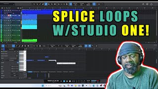 Want FIRE BEATS WATCH THIS BEGINNERS GUIDE TO SPLICE AND STUDIO ONE [upl. by Aihsiyt]