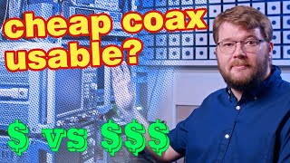 Is the 600 Cable Really Better Testing Coaxial Cables [upl. by Chasse]