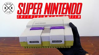 Dirty Yellowed Super Nintendo SNES Retro Console Restoration [upl. by Brodie]