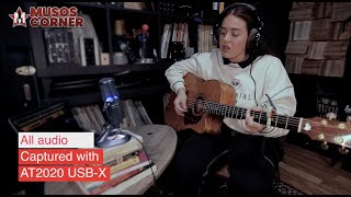 Daphzie  Mistakes Acoustic Feat AT2020USBX by Audio Technica [upl. by Greenlee961]