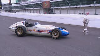 Indianapolis Motor Speedway honors Parnelli Jones [upl. by Macfadyn]