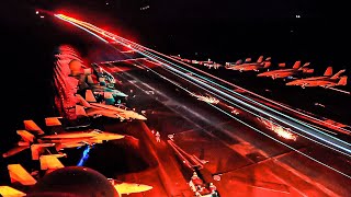 US Navys Genius Method for Aircraft Carrier Landings at Night [upl. by Niveb]