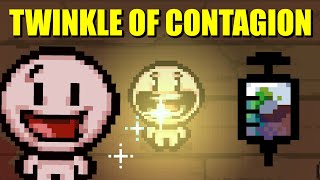 Twinkle of Contagion  The Binding of Isaac Fiend Folio [upl. by Cocks929]