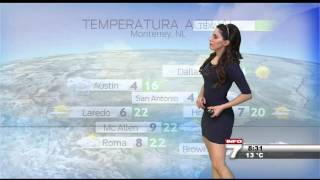 Fannia Lozano y el Clima Info7 Matutino 16Dic2015 0830 AM Full HD [upl. by Fachan333]