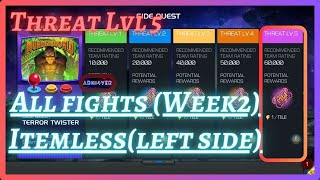 MCOC  June Side Quest Week 2  Threat Lvl 5  Left Side  Itemless  Terror Twister [upl. by Naeerb]