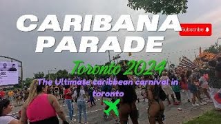 Caribana carnival grande parade toronto 2024 festival carnival caribana travel vlogs toronto [upl. by Shinberg324]