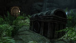 TES V Skyrim  Localização Dos Baús Invisíveis do Jogo [upl. by Spatz]