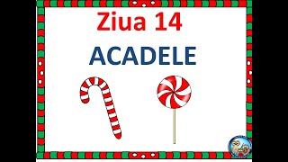 Calendar de advent Acadele [upl. by Forbes]