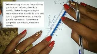 Geometria Analítica  aula 02  Vetores no plano [upl. by Ettezoj]