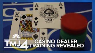 Behind the scenes of casino dealer training [upl. by Muryh]