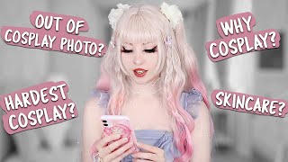 ☆ QampA – I answer your questions Most expensive Cosplay First Cosplay Favorite Anime ☆ [upl. by Soilissav]