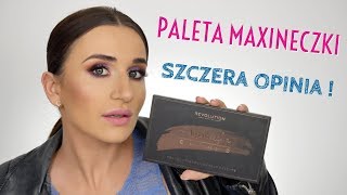 Paleta Maxineczki Makeup Revolution  Najlepsza Tania Paleta Recenzja  Tutorial Beauty Legacy [upl. by Aztinay100]