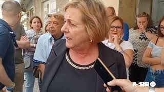 Bastia Umbra le parole del sindaco uscente Paola Lungarotti [upl. by Jacquenetta993]