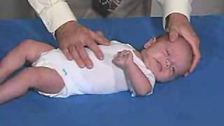 3 Month Primitive Reflexes  Asymmetric Tonic Neck [upl. by Gabbi]