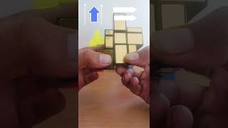 Mirror cube  Cube tricks  Cube hack rubikscube tecnicalcuber cube magicalcuber puzzle [upl. by Monique]