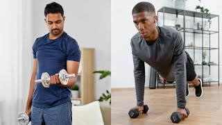 Dumbbell Workout Plan for Skinny Guys to Gain Weight Fast [upl. by Merrel558]