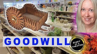 Thrift With Me at Goodwill for Vintage Home Decor Glass How to Spot a Fake Designer Handbag [upl. by Oiramed]