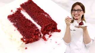 🔴 Recette GÂTEAU RED VELVET CAKE ULTRA MOELLEUX 🔴 avec Glaçage léger au Cream Cheese  Astuces [upl. by Hankins]