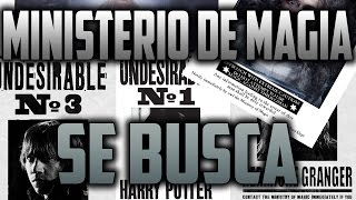 CARTELES SE BUSCA E INDESEABLES  HARRY POTTER [upl. by Hayidan]