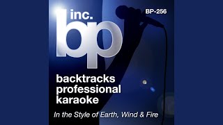 Got To Get You Into My Life Karaoke Instrumental Track In the Style of Earth Wind and Fire [upl. by Aidiruy]