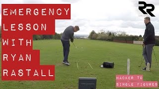 EMERGENCY GOLF LESSON with Ryan Rastall at Howley Hall GC [upl. by Etireuqram]