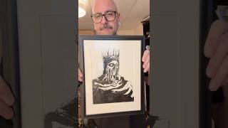 Epic Ink Drawing Timelapse 🎨  Korn Soundtrack  Final Framed Artwork Reveal [upl. by Heddy]