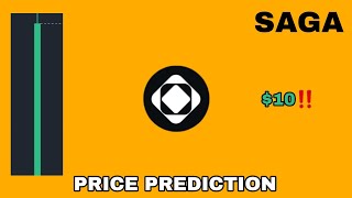 SAGA COIN TO THE MOON‼️ SAGA PRICE PREDICTION 10 IS REAL‼️ NEW BINANCE LISTING SAGA CRYPTO [upl. by Jannelle]